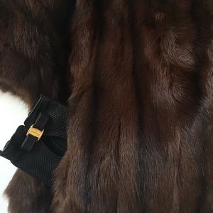 VINTAGE MINK COVERUP WITH SATIN LINING